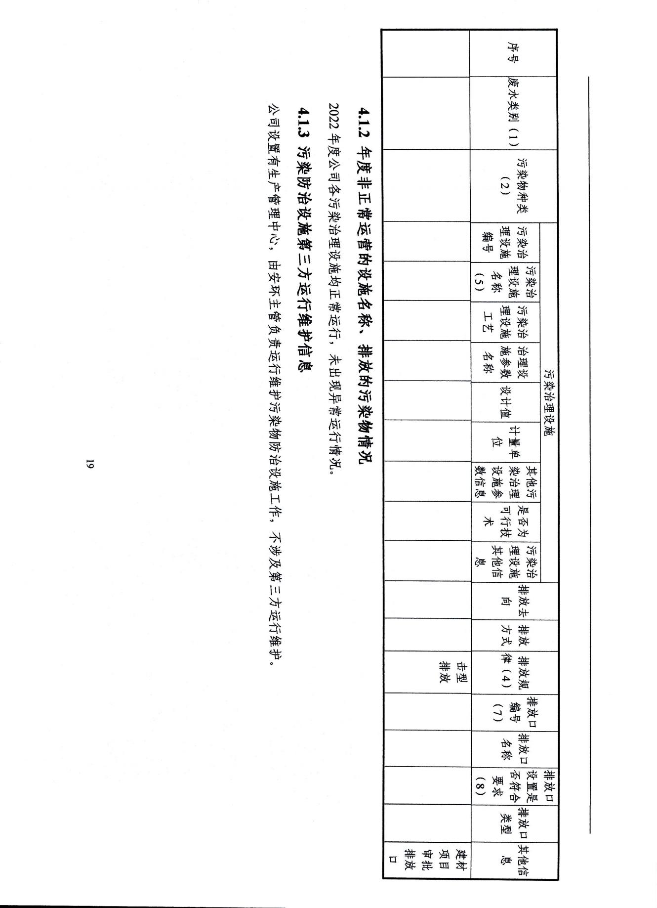 2022浙江天造环保科技有限公司环境信息依法披露年度报告